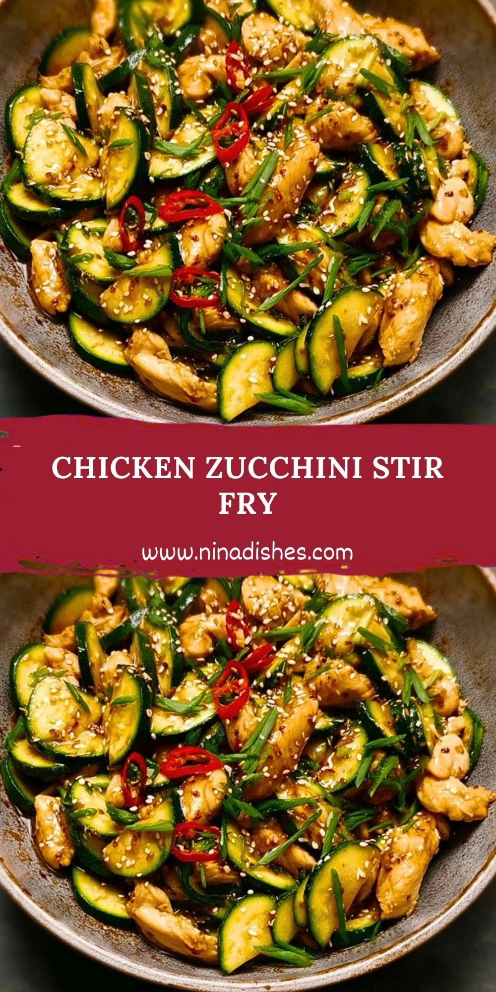 Chicken Zucchini Stir Fry (3)