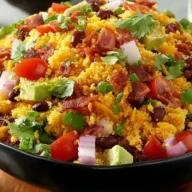 Chili Cornbread Salad 1