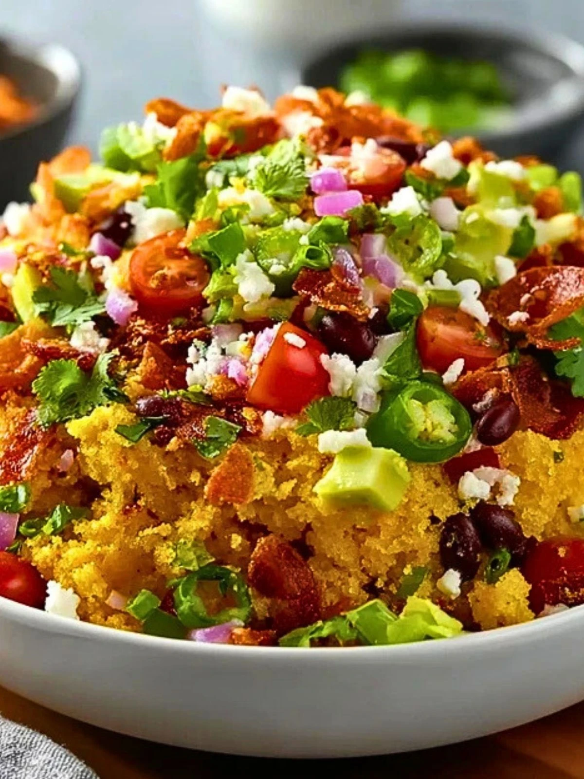 Chili Cornbread Salad 2