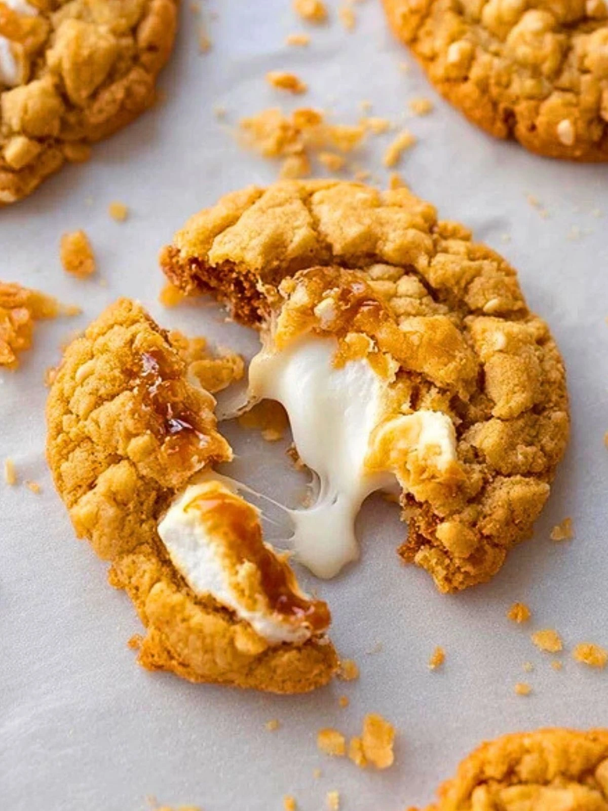 Costco Marshmallow Crispy Cookies (1)