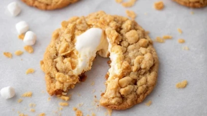 Costco Marshmallow Crispy Cookies