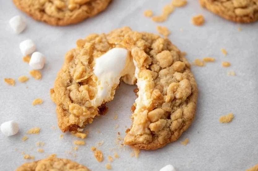 Costco Marshmallow Crispy Cookies