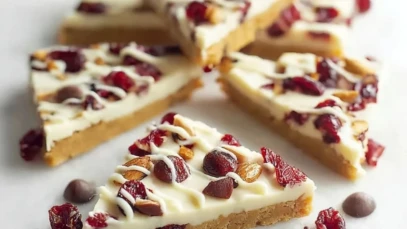 Cranberry Bliss Bars