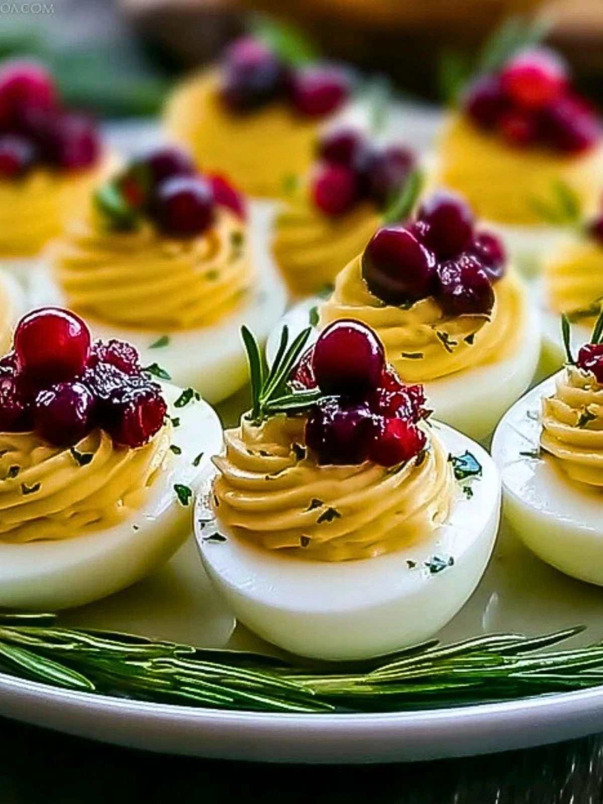 Cranberry Deviled Eggs (1)