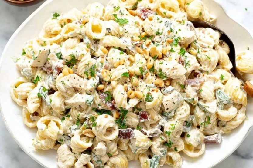 Creamy Chicken Pasta Salad (1)