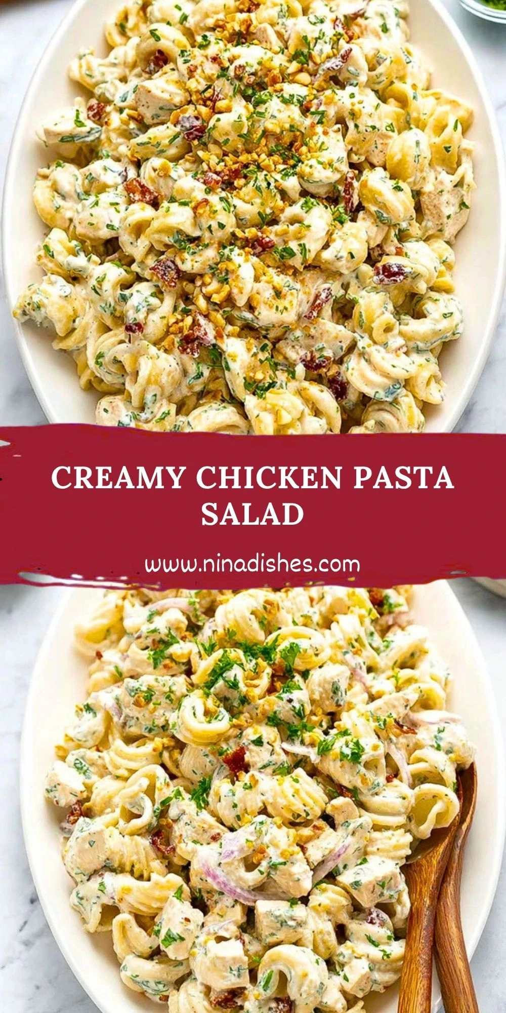 Creamy Chicken Pasta Salad (3)