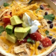 Creamy Chicken Taco Soup