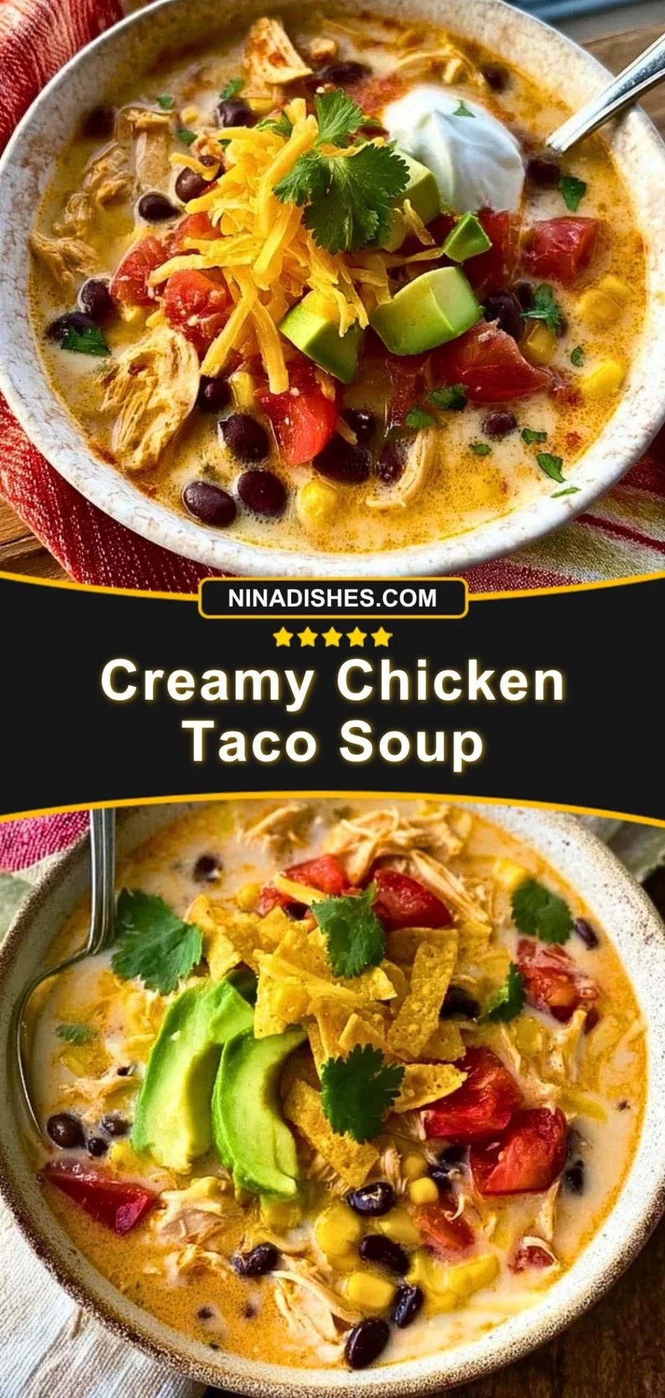 Creamy Chicken Taco Soup (3)