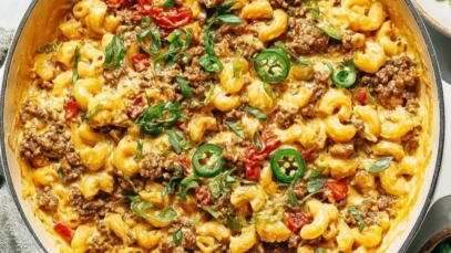 Creamy Taco Mac and Cheese