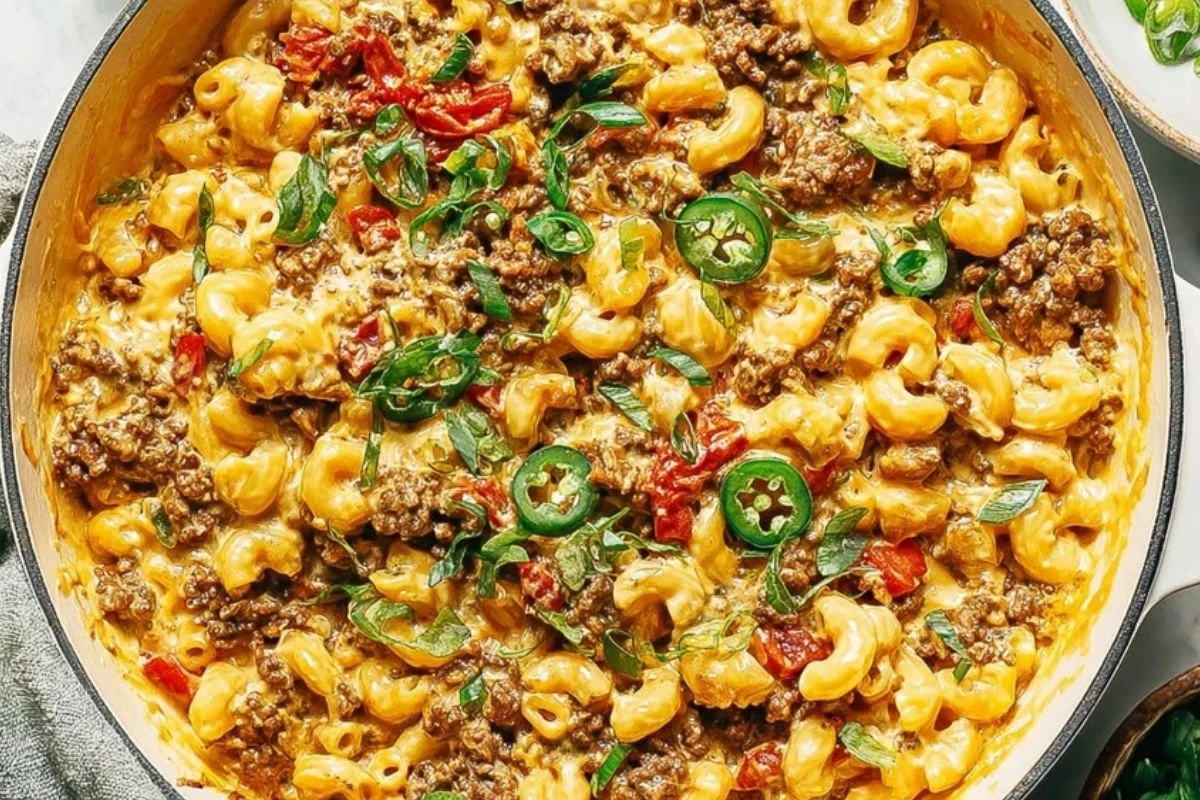Creamy Taco Mac and Cheese