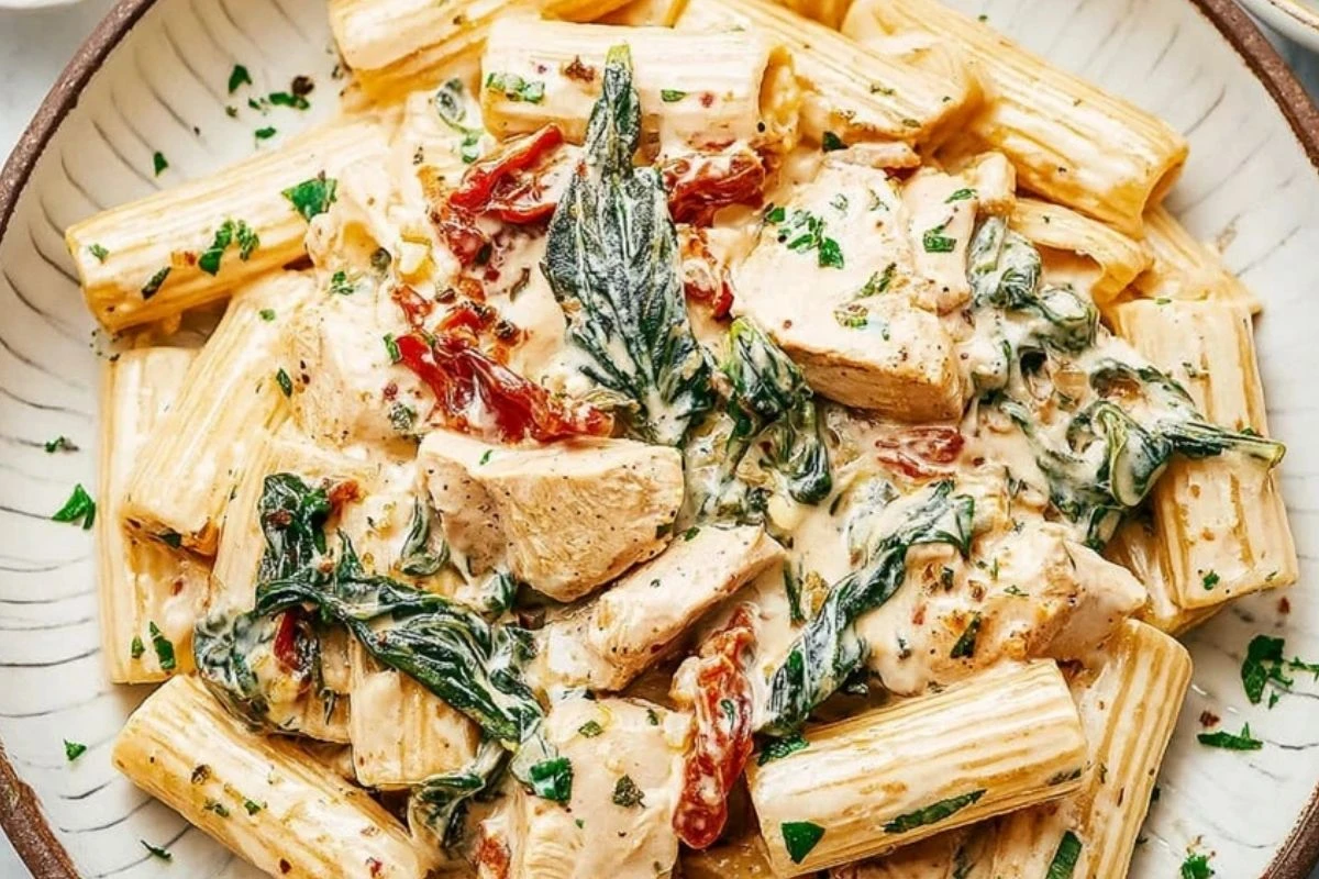 Creamy Tuscan Chicken Pasta