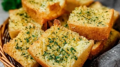 Crusty Garlic Bread