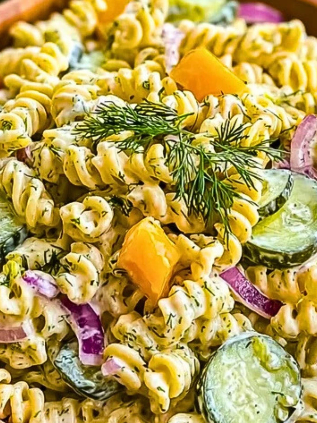 Dill Pickle Pasta Salad (1)