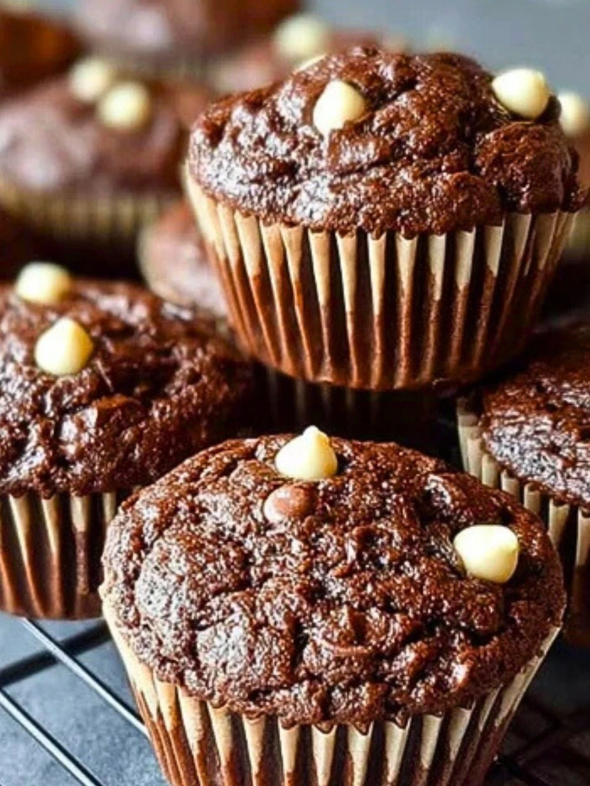 Double Chocolate Zucchini Muffins (1)