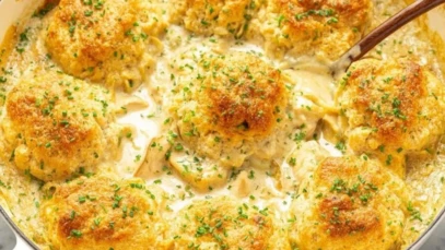 Easy Chicken Cobbler 1