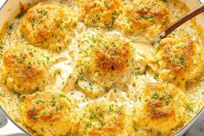 Easy Chicken Cobbler 1