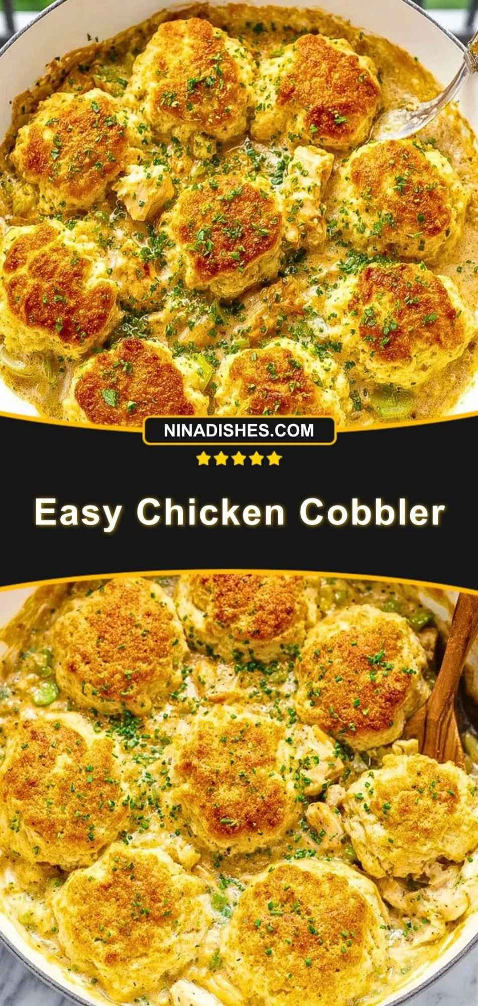 Easy Chicken Cobbler Pin 2