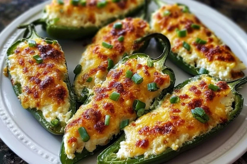 Easy Creamy Jalapeño Poppers