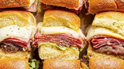 Easy Italian Sliders 1