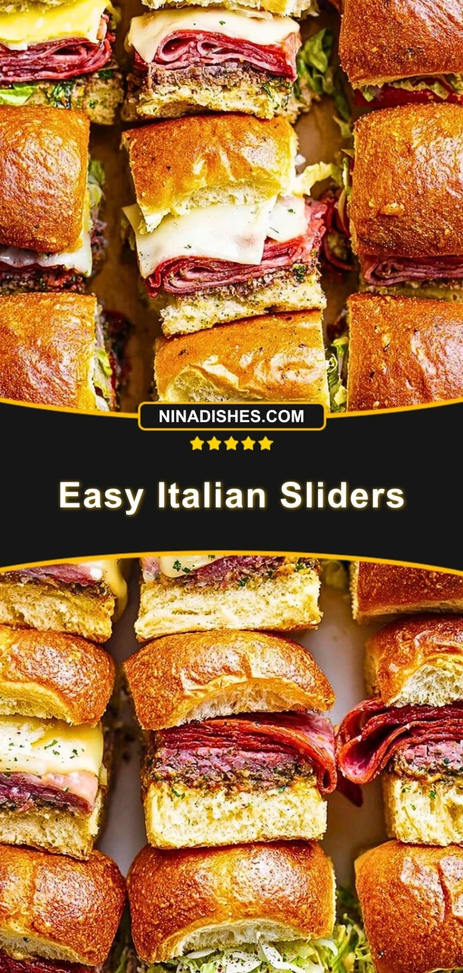 Easy Italian Sliders Pin 2
