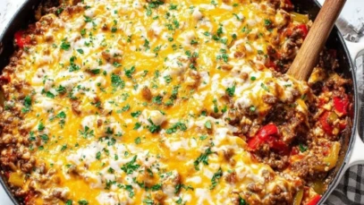 Easy Stuffed Pepper Casserole 1