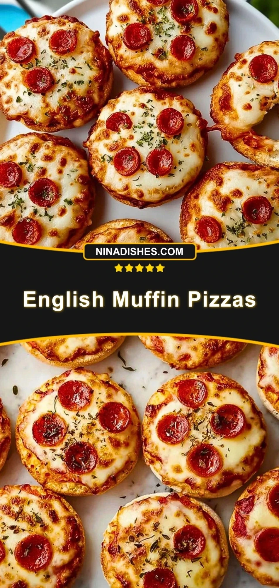 English Muffin Pizzas Pin 2