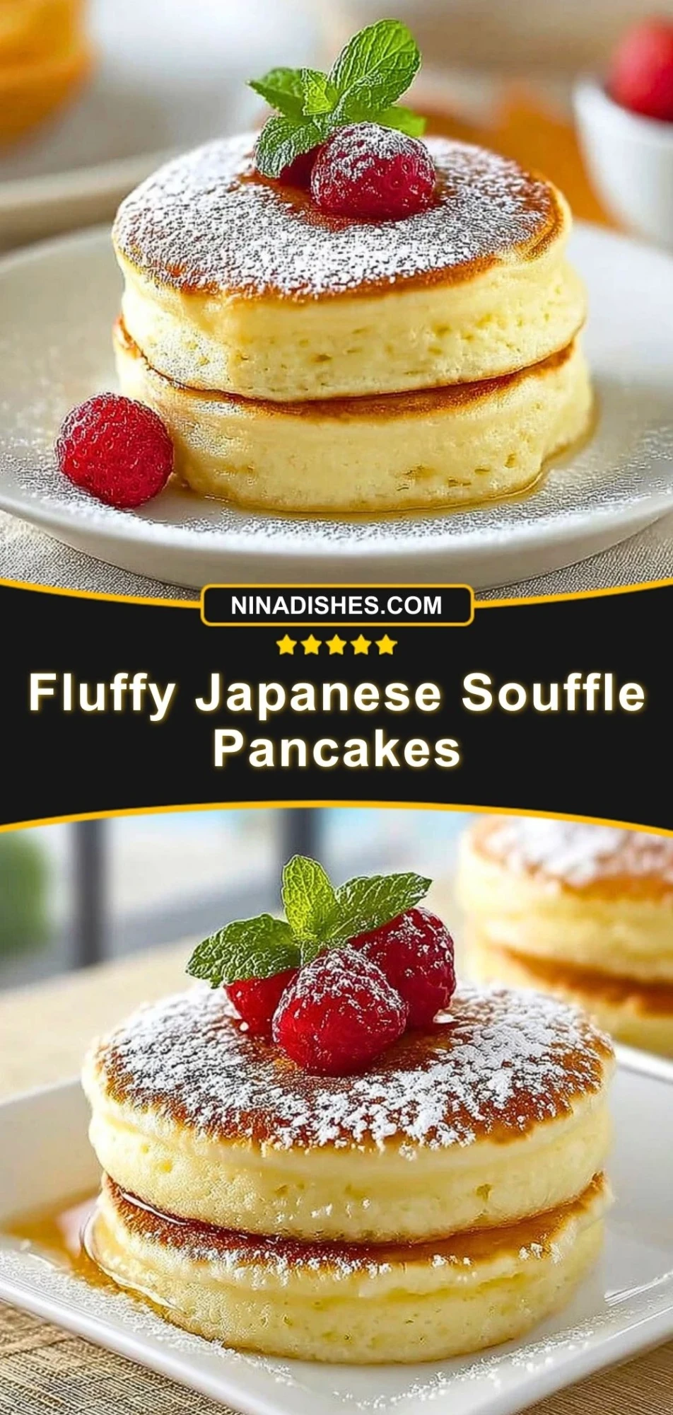 Fluffy Japanese Souffle Pancakes (3)