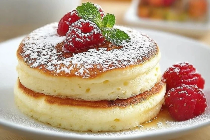 Fluffy Japanese Souffle Pancakes
