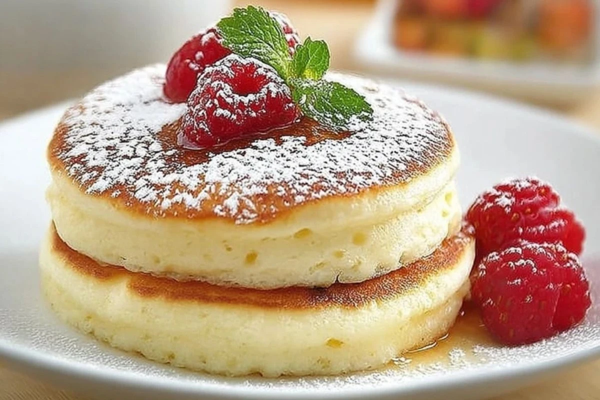 Fluffy Japanese Souffle Pancakes
