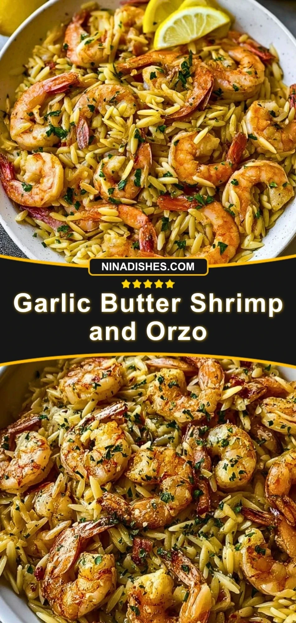 Garlic Butter Shrimp and Orzo (3)