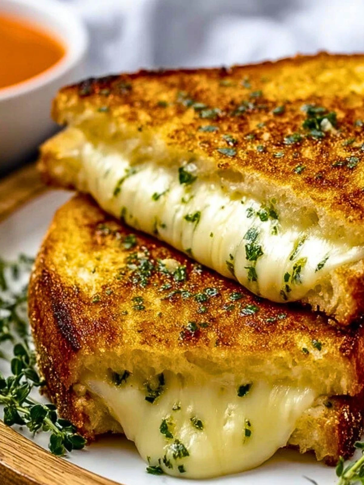 Garlic Grilled Cheese (1)