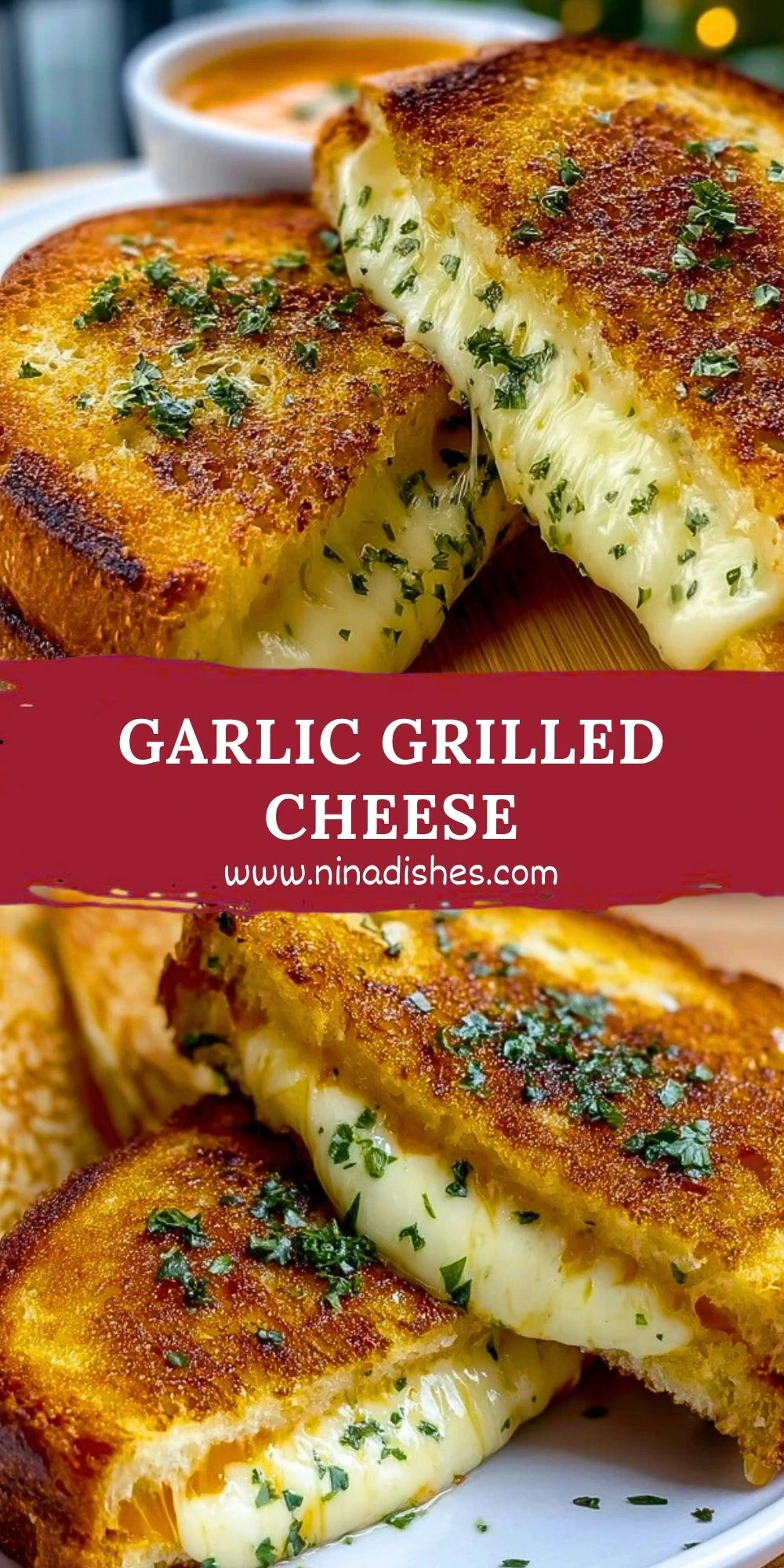 Garlic Grilled Cheese (2)