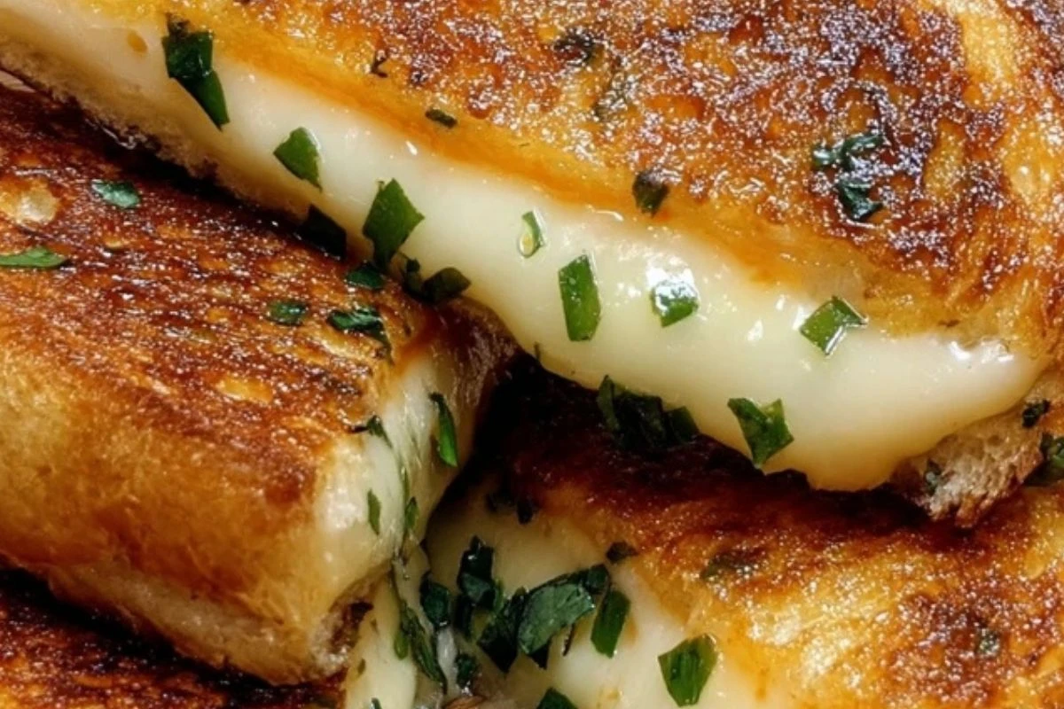 Garlic Grilled Cheese