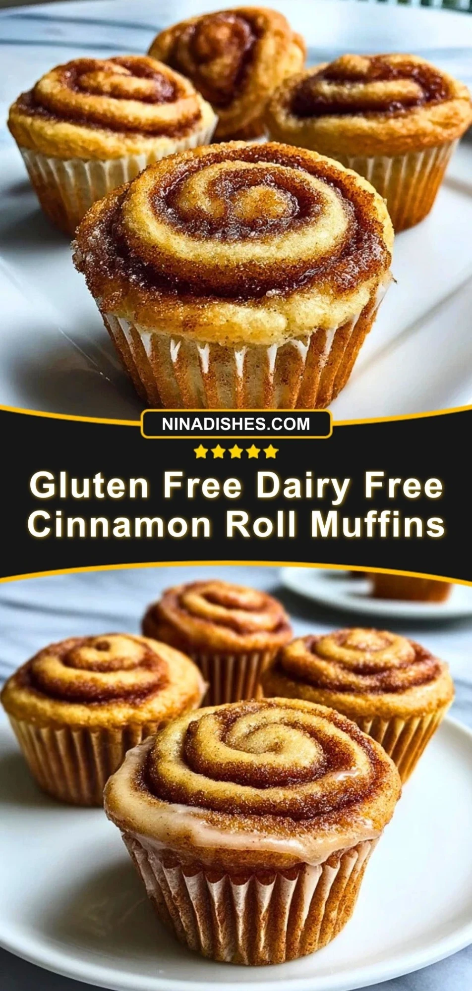 Gluten Free Dairy Free Cinnamon Roll Muffins (3)