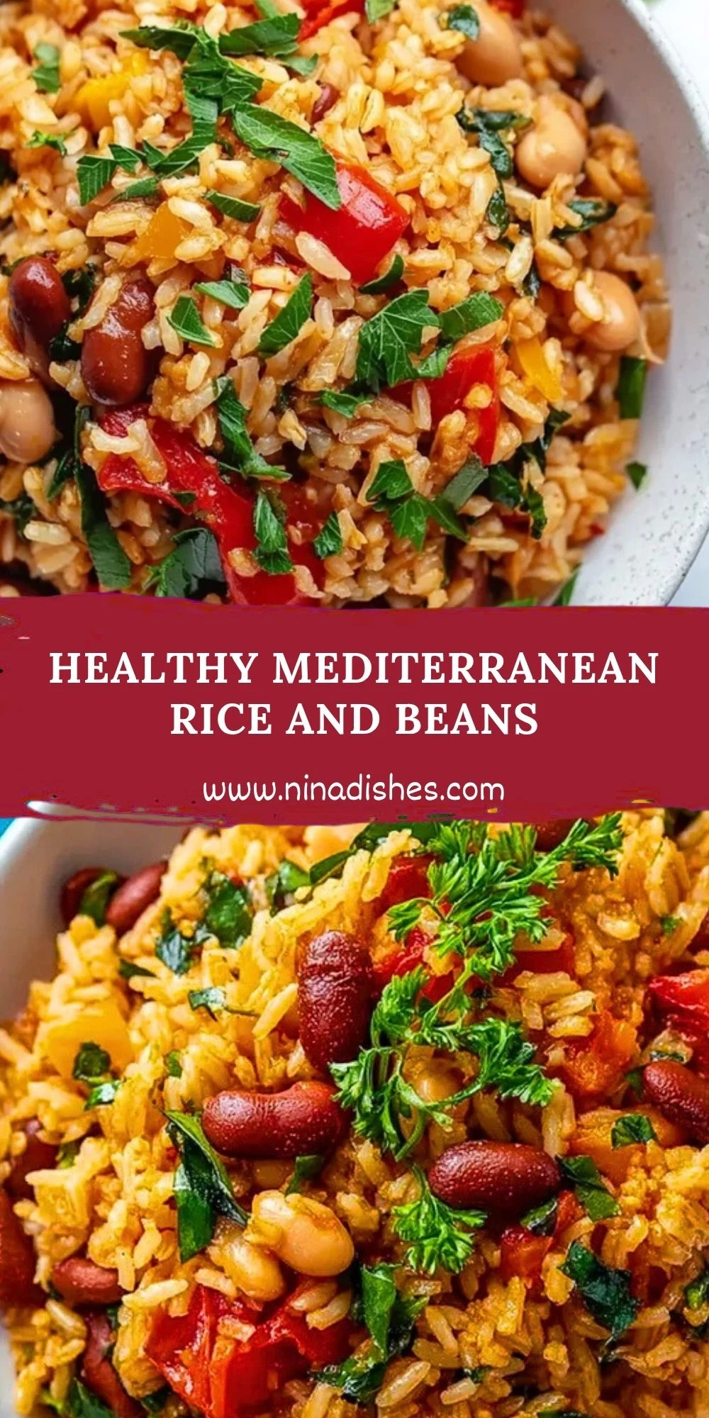 Healthy Mediterranean Rice and Beans (2)