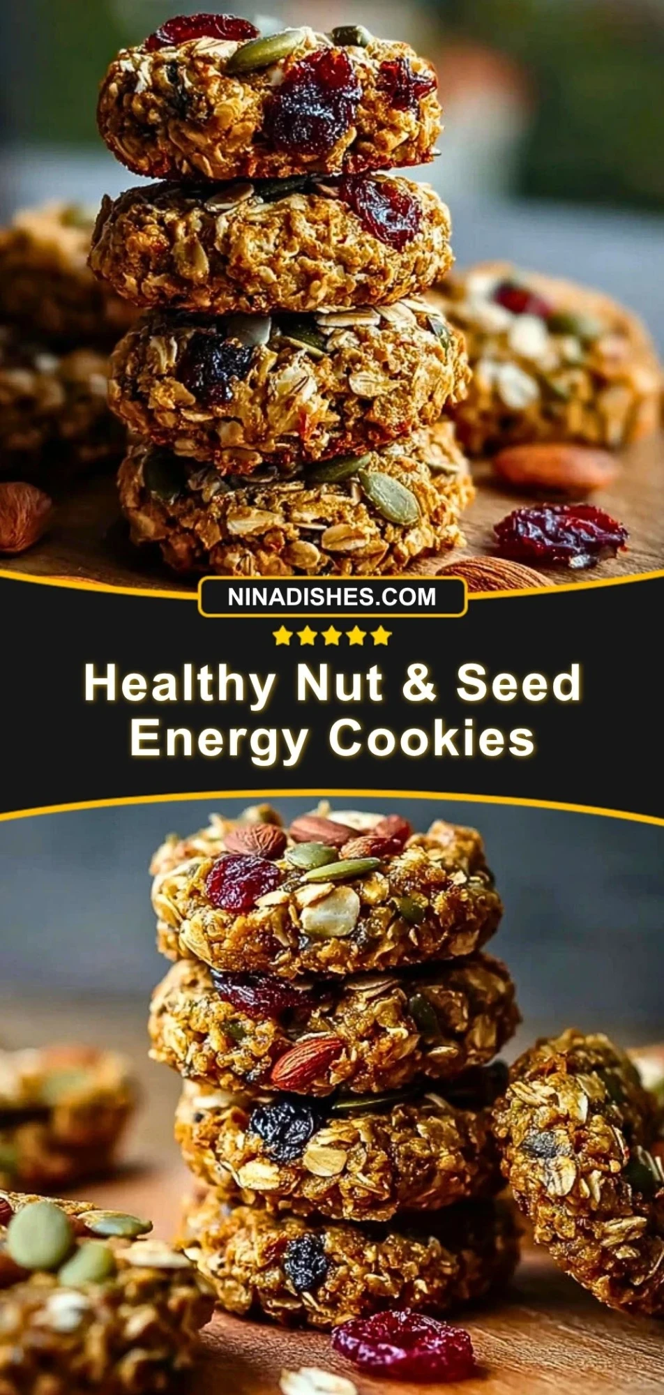 Healthy Nut & Seed Energy Cookies (2)
