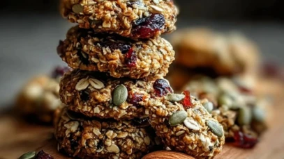 Healthy Nut & Seed Energy Cookies