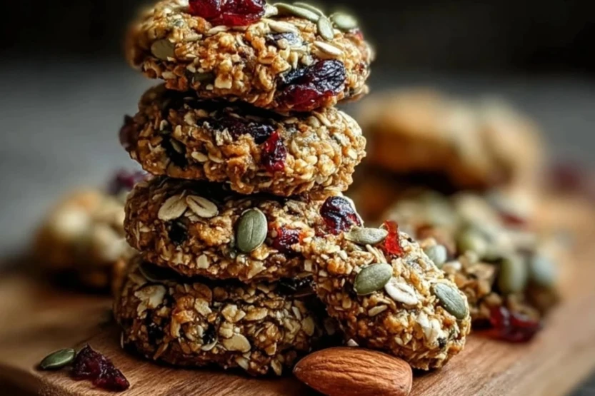 Healthy Nut & Seed Energy Cookies