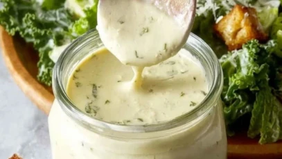 Homemade Caesar Dressing