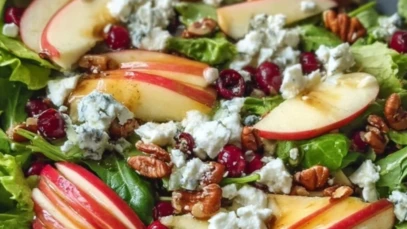 Honeycrisp Apple and Feta Salad