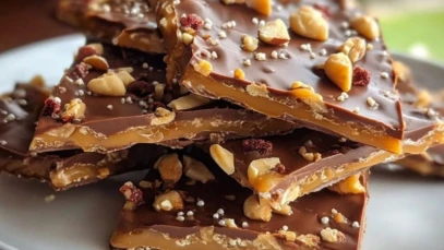 Irresistible Christmas Toffee Bark