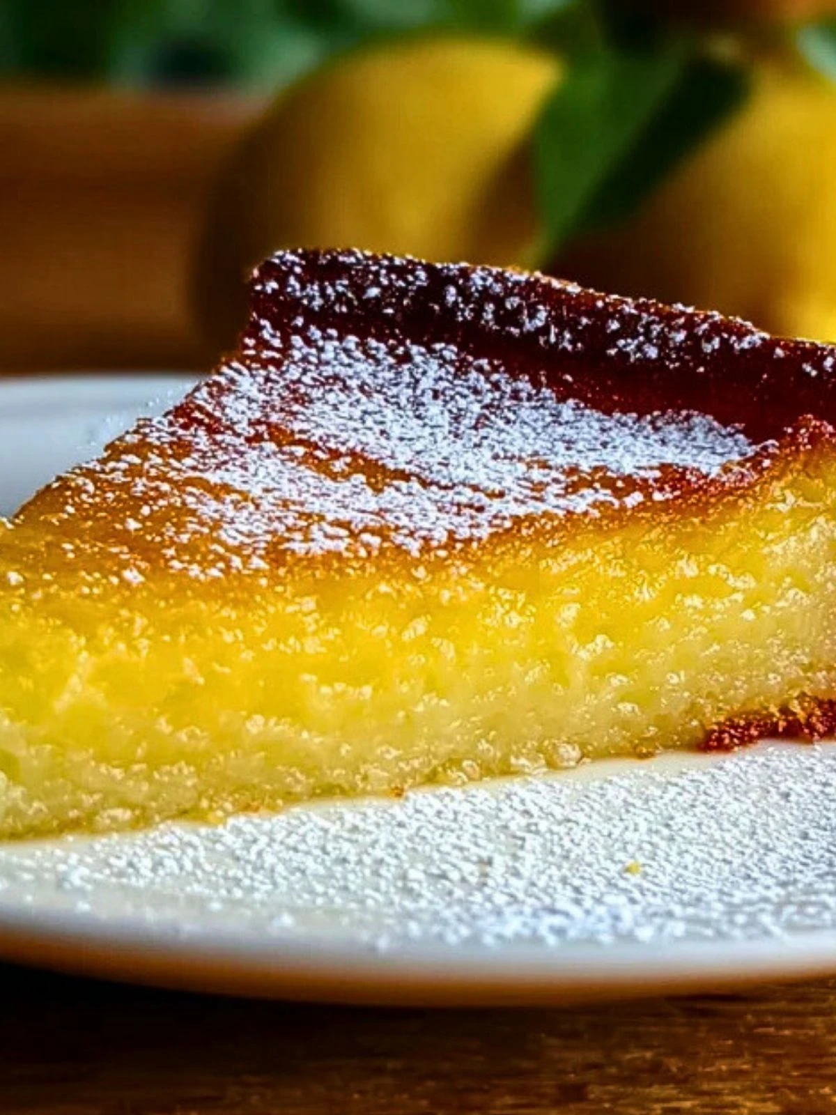 Italian Grandma’s Lemon Custard Cake (1)