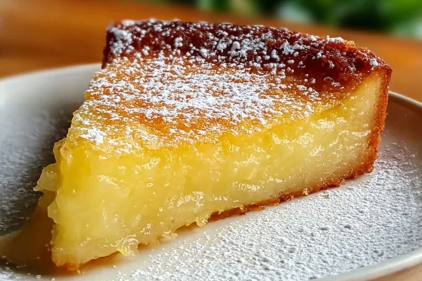 Italian Grandma’s Lemon Custard Cake