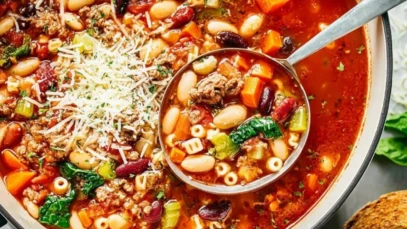Italian Pasta Fagioli 1