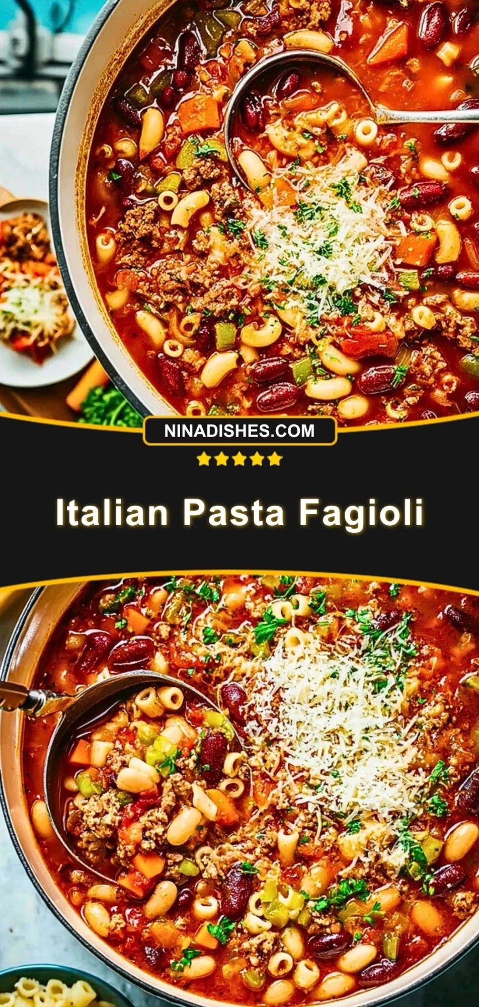 Italian Pasta Fagioli Pin 2