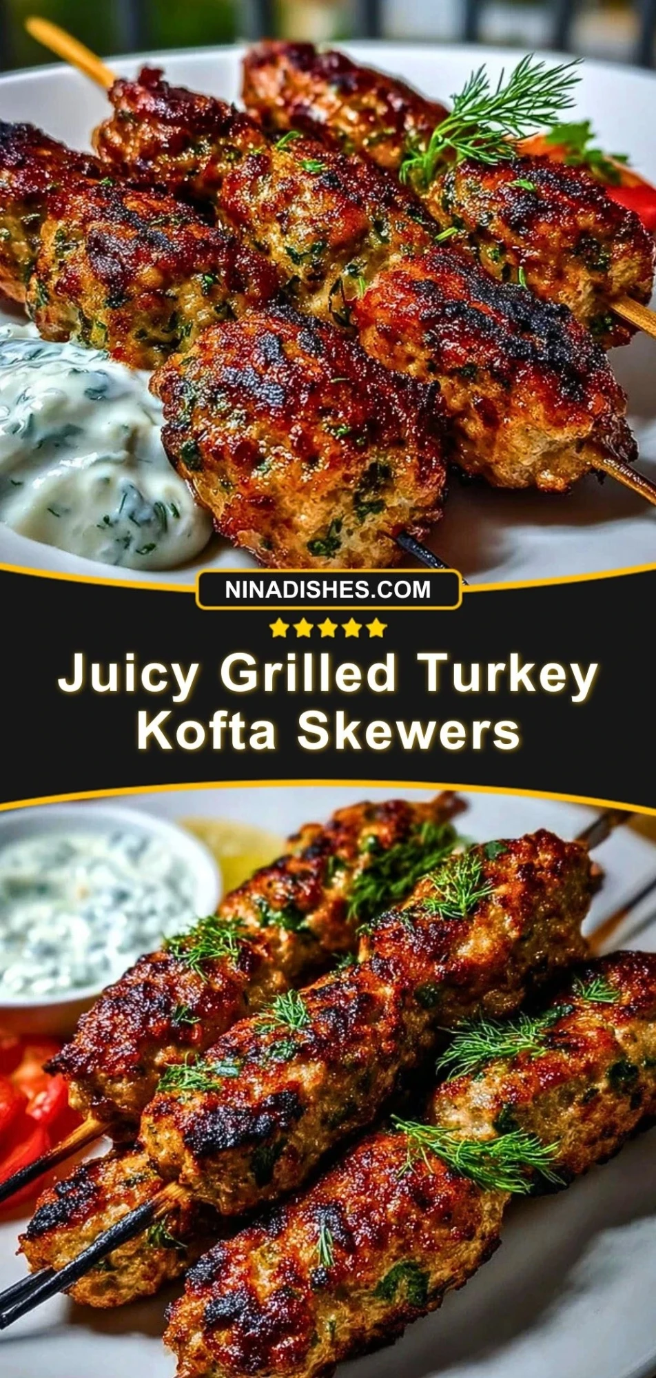 Juicy Grilled Turkey Kofta Skewers (3)