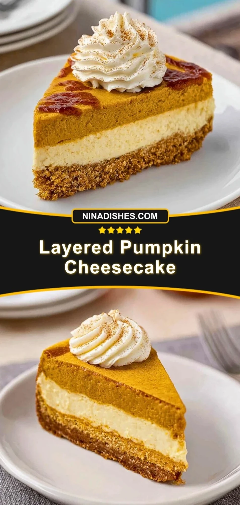 Layered Pumpkin Cheesecake Pin 2