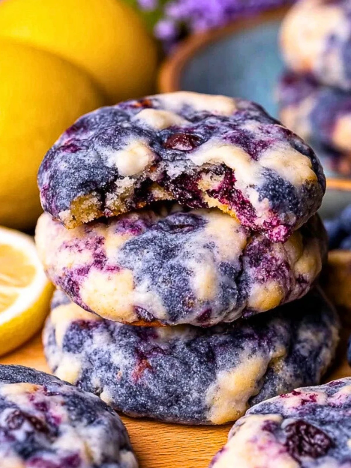 Lemon Blueberry Cheesecake Cookies (1)