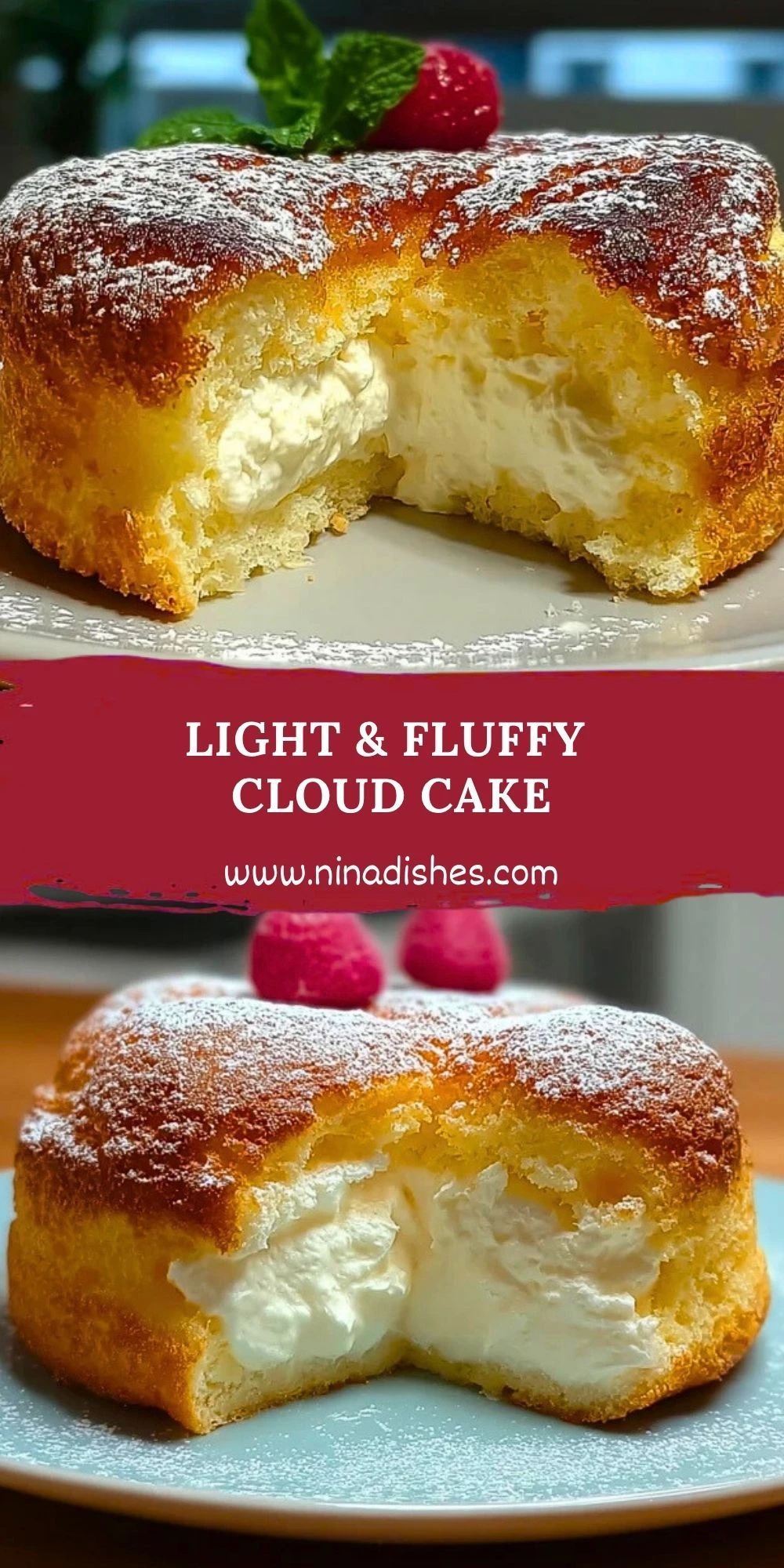 Light & Fluffy Cloud Cake (2)