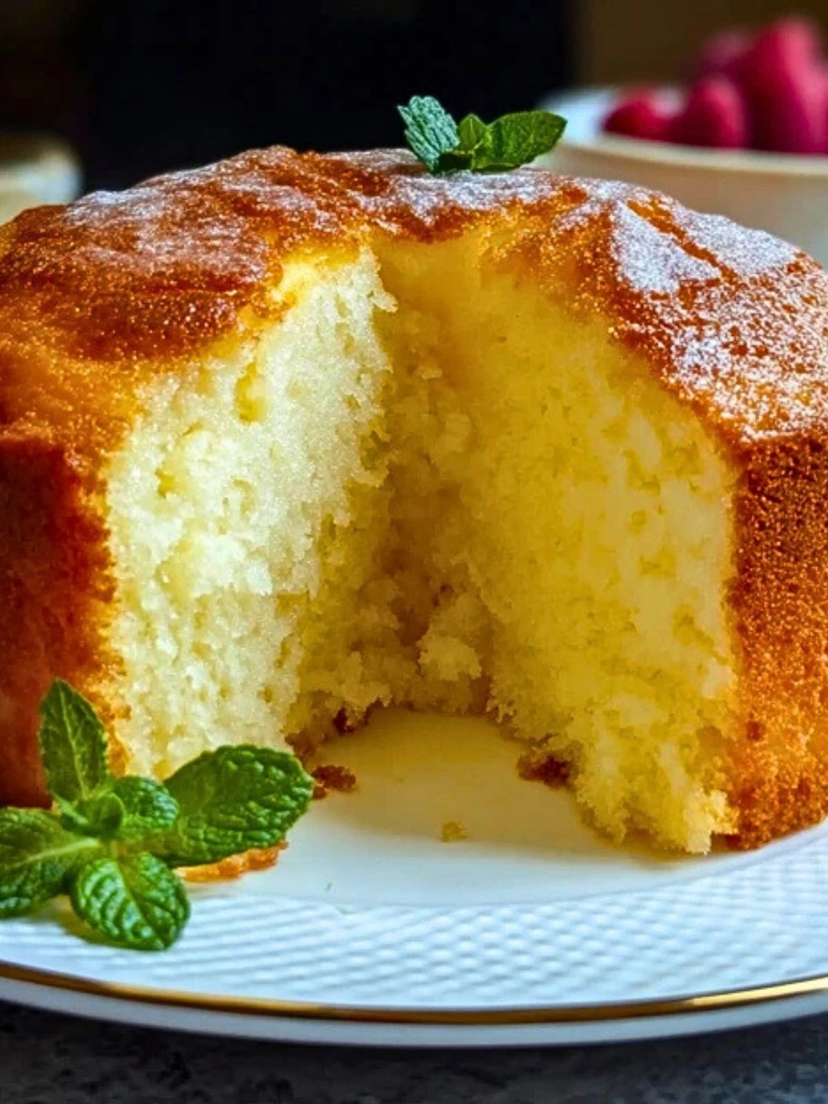 Light & Fluffy Yogurt Cake (1)